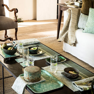 Set de table enduit Essentiel Graphique Coton