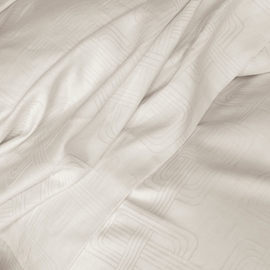 Drap de lit H&ocirc;tel particulier Stuc 240X300 50% coton - 50% lin, , hi-res image number 3