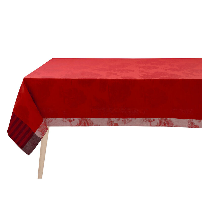 Nappe Souveraine  Carmin 175x175 100% lin, , hi-res image number 2