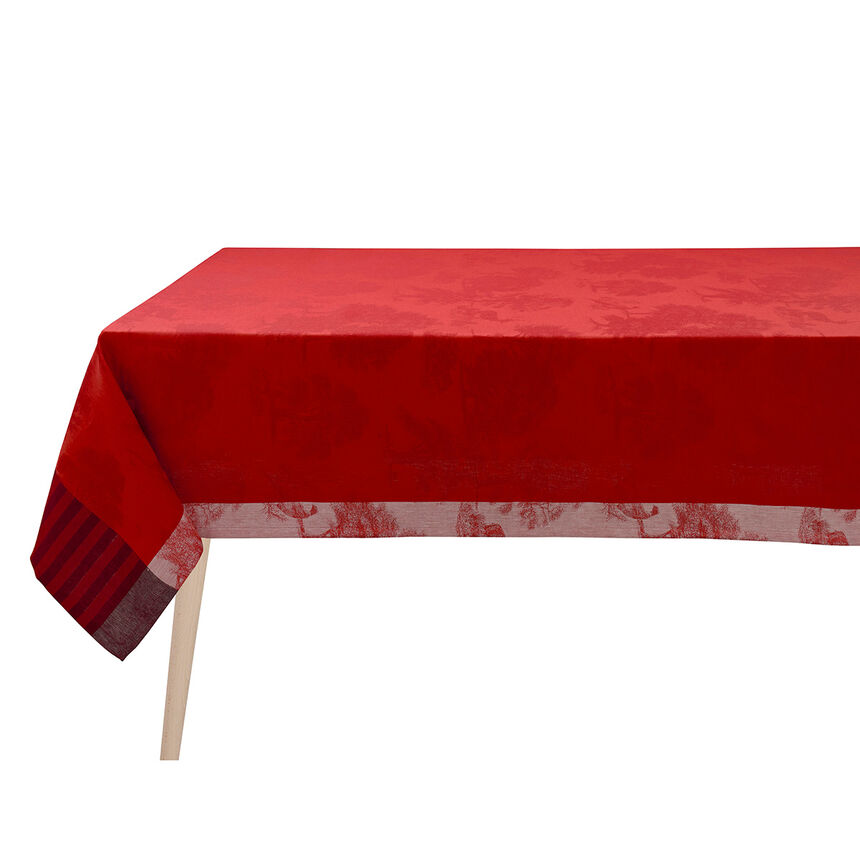 Nappe Souveraine  Carmin 175x175 100% lin, , hi-res image number 2