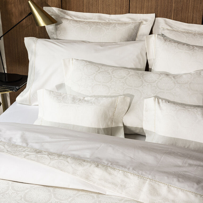 Taie d'oreiller Victoria Jasmin 50X75 50% coton - 50% lin, , hi-res image number 2