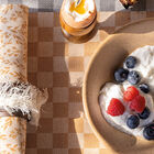 Set de table enduit Champ&ecirc;tre Enduit Damier 50x36 100% coton, , hi-res image number 3