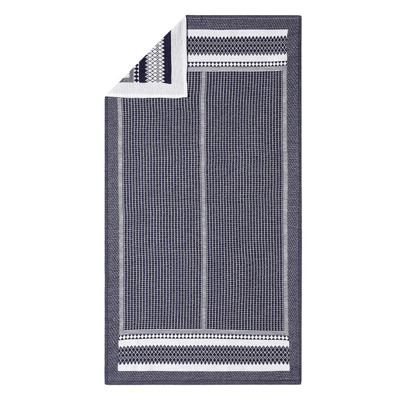 Serviette de toilette Bath Club Ecume Marine 50x100 100% coton, , hi-res