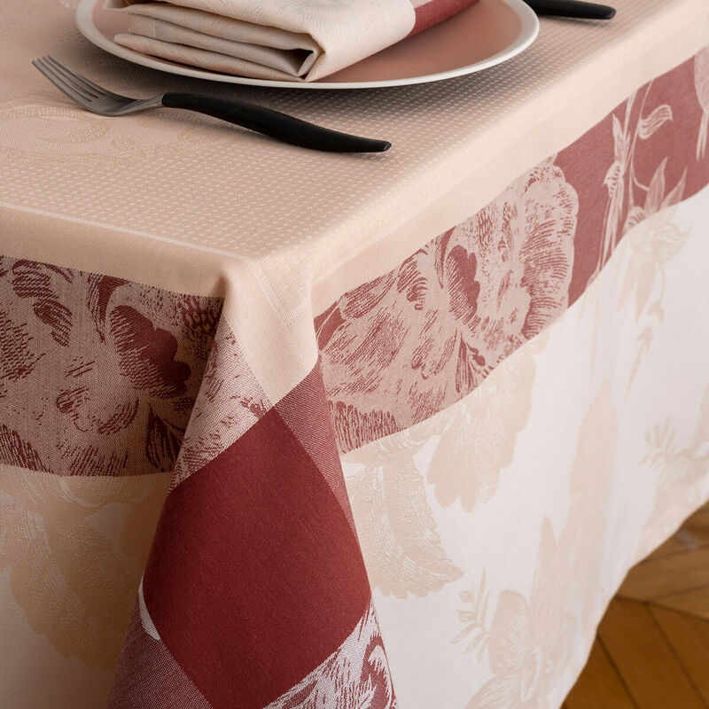 Nappe À la Française Dragee 175x175 100% coton, , hi-res image number 1