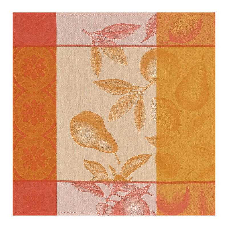 Serviette de table Arrière-pays Melon 58x58 100% coton, , hi-res image number 0