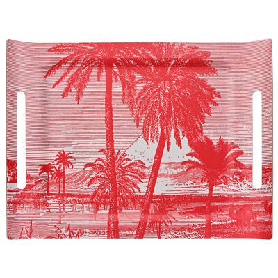 Plateau Croisi&egrave;re sur le Nil Orchidee 58x42 Bois / 100% bouleau