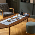 Set de table &Agrave; la Fran&ccedil;aise Eau 54x38 100% coton, , hi-res image number 0