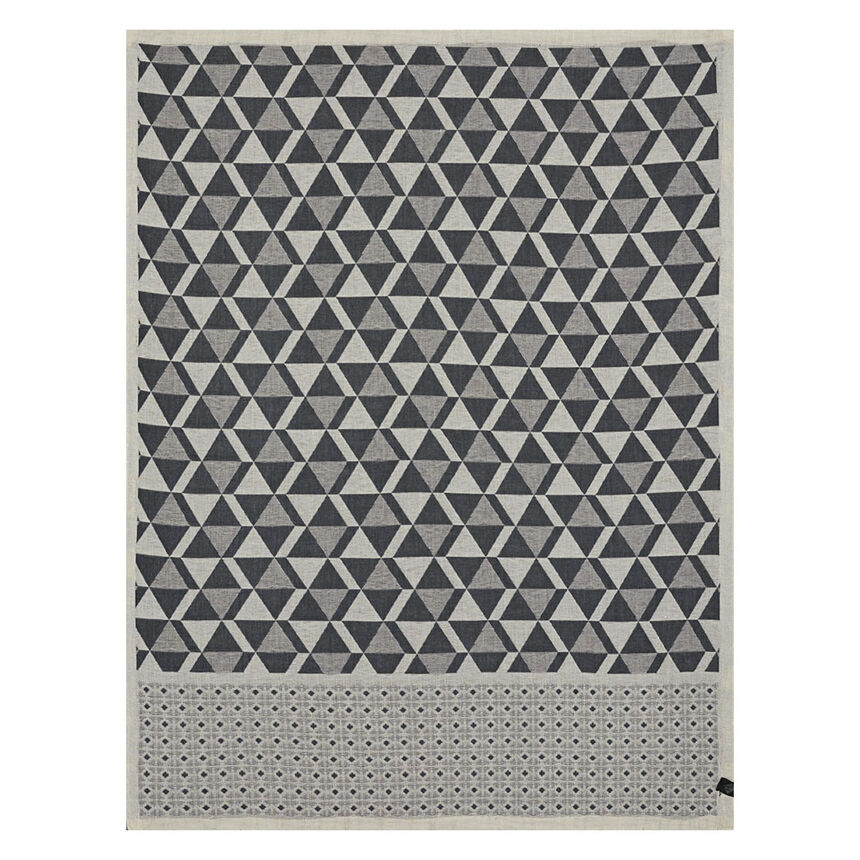 Torchon Bistro marcel Charbon 60x80 100% coton, , hi-res image number 1