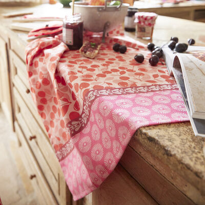 Torchon Cerises Coton