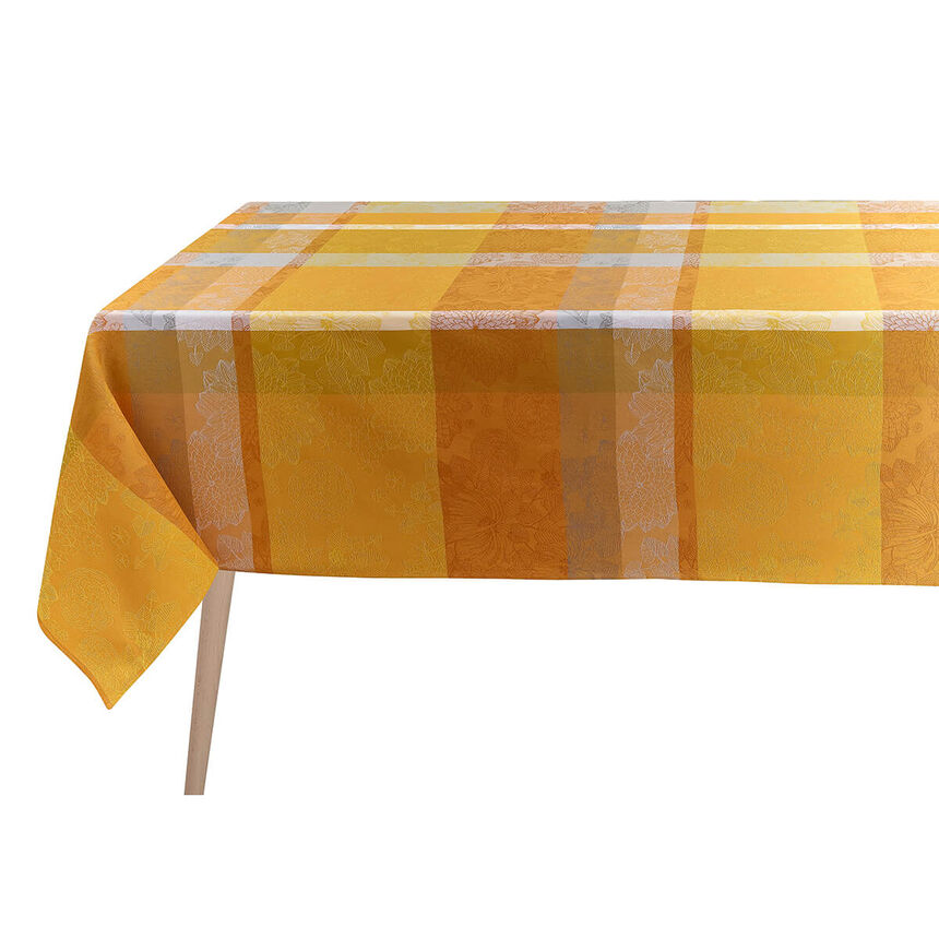 Nappe enduite Marie Galante Ananas 150x150 100% coton, , hi-res image number 0
