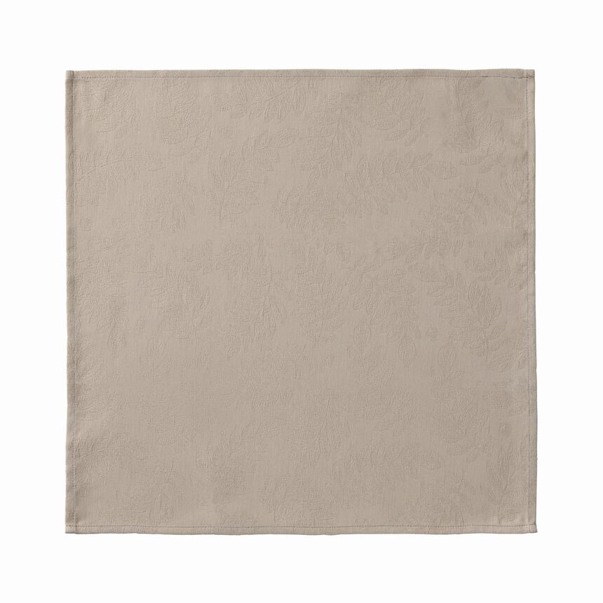 Serviette de table Vegetal mood Cajou 50x50 100% coton, , hi-res image number 4