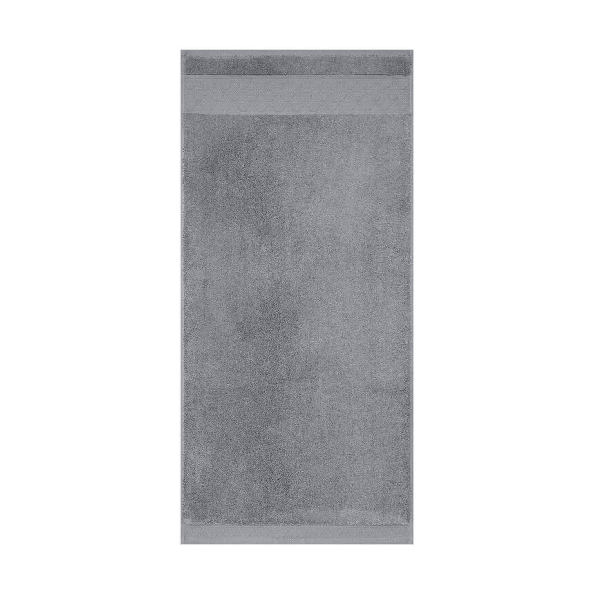 Serviette invit&eacute; Caresse Galet 30x50 100% coton, , hi-res image number 2