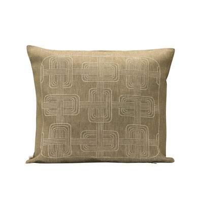 Housse de coussin H&ocirc;tel particulier Lin