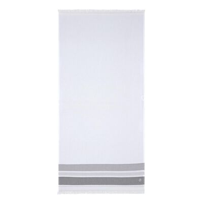 Serviette invité Folk Caviar 30x50 100% coton,  Serviette invité Folk Caviar 30x50 100% coton