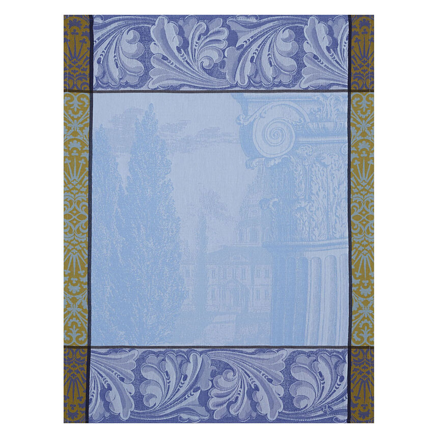 Torchon Baroque jardin Iris 60x80 100% coton, , hi-res image number 0