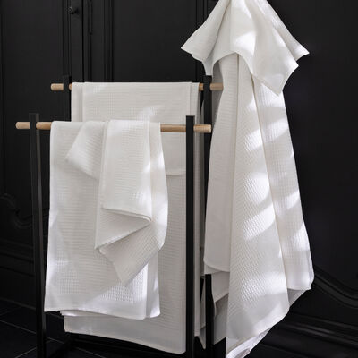 Serviette de bain Pois de senteur Coton,  Serviette de bain Pois de senteur Coton
