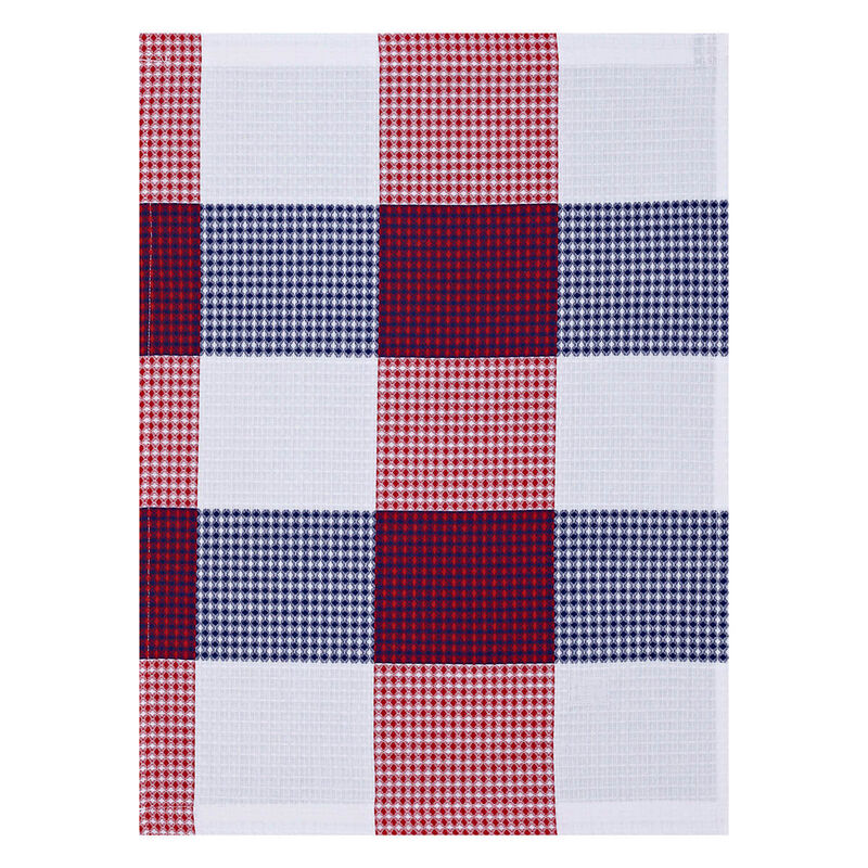 Essuie-mains Elysée Tricolore 54x38 100% coton, , hi-res image number 1