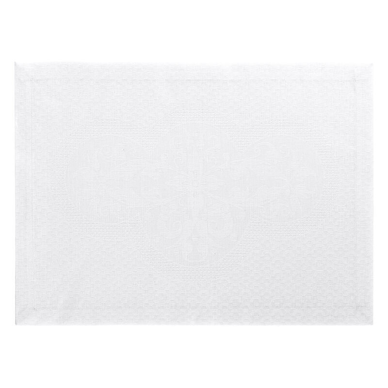 Set de table Évasion Céleste Blanc Pur 50x36 100% lin, , hi-res image number 2