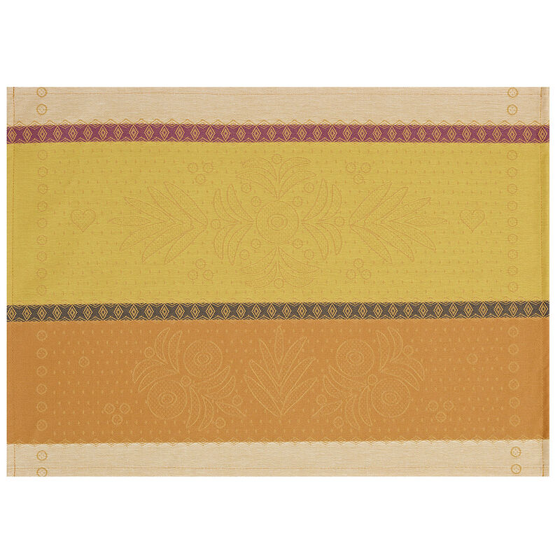 Set de table enduit Vent d'ouest Miel 50x36 100% coton, , hi-res image number 2