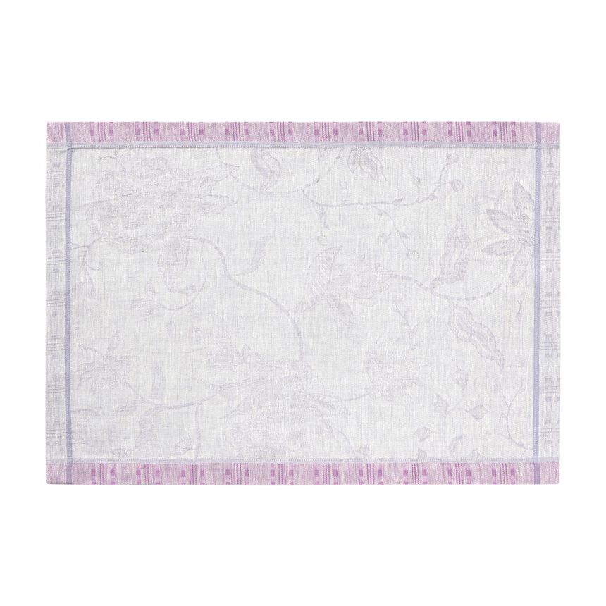 Set de table &Eacute;t&eacute; Indien Fresia 50x36 100% lin, longues fibres, , hi-res image number 0