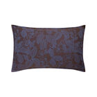 Taie Sulawesi Terre Indigo 40X80 100% coton, longues fibres, , hi-res image number 1