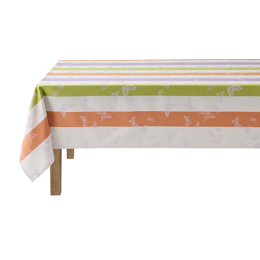 Nappe Bal des papillons Lilas &Oslash;175 100% coton, , hi-res image number 1