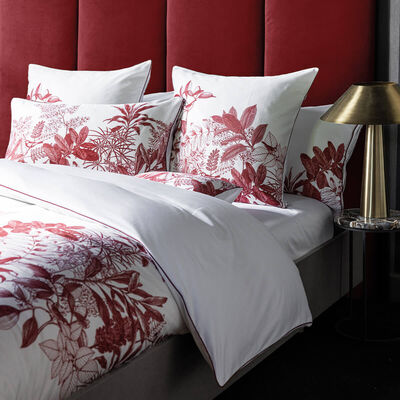 Drap housse Feuilles en scène  Coton,  Drap housse Feuilles en scène  Coton