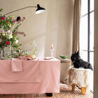 Nappe Slow Life re-use Poudré 145x150 52% Coton, 45% Polyester recyclé, 3% Autres fibres, , hi-res image number 0