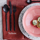 Serviette de table Vegetal mood Goji 50x50 100% coton, , hi-res image number 3