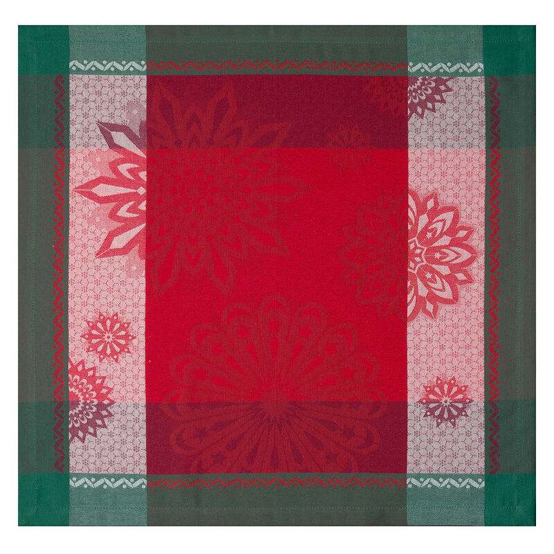 Serviette de table Lumières d'étoiles Rubis 55x55 100% coton, , hi-res image number 1