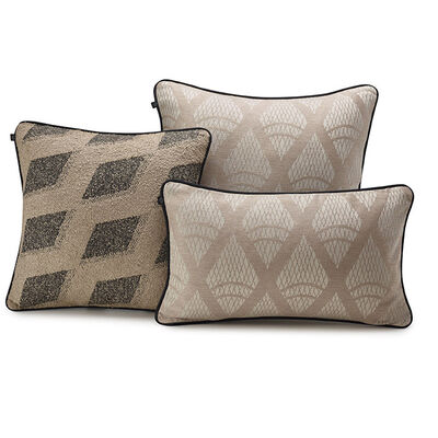 Housse de coussin Halo Musk 50x30 86% Coton/ 10% Polyester/ 3% Viscose/ 1% Nylon
