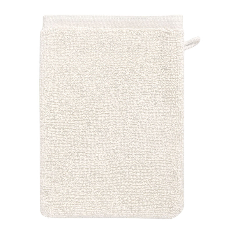 Gant de toilette Argile Vanille 15x22 100% coton, , hi-res image number 0