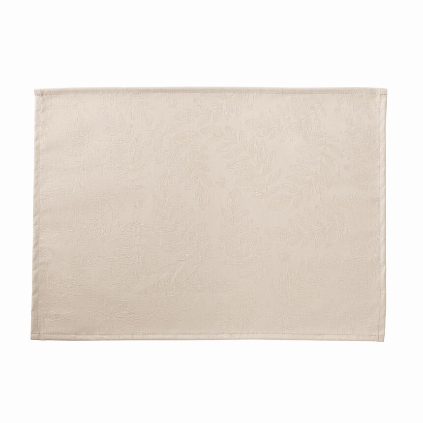 Set de table enduit Vegetal mood Cajou 50x36 100% coton, , hi-res image number 2