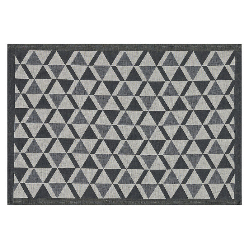 Set de table enduit Bistro marcel Charbon 50x36 100% coton, , hi-res image number 0