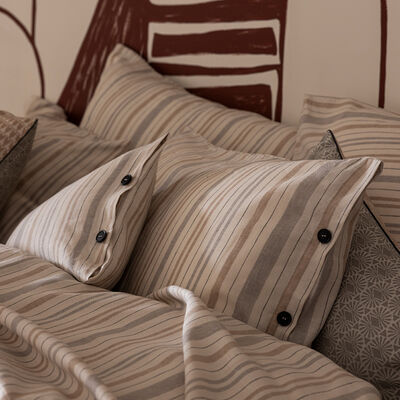 Taie d'oreiller Dune Coton,Lin