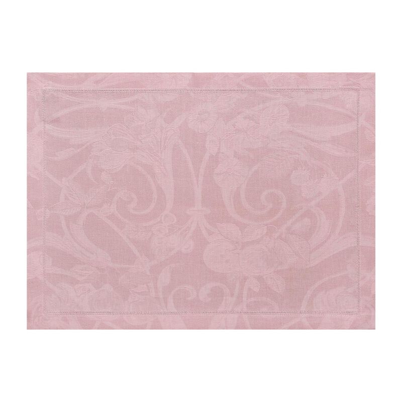 Set de table Tivoli Rose poudre 50x38 100% lin, , hi-res image number 0