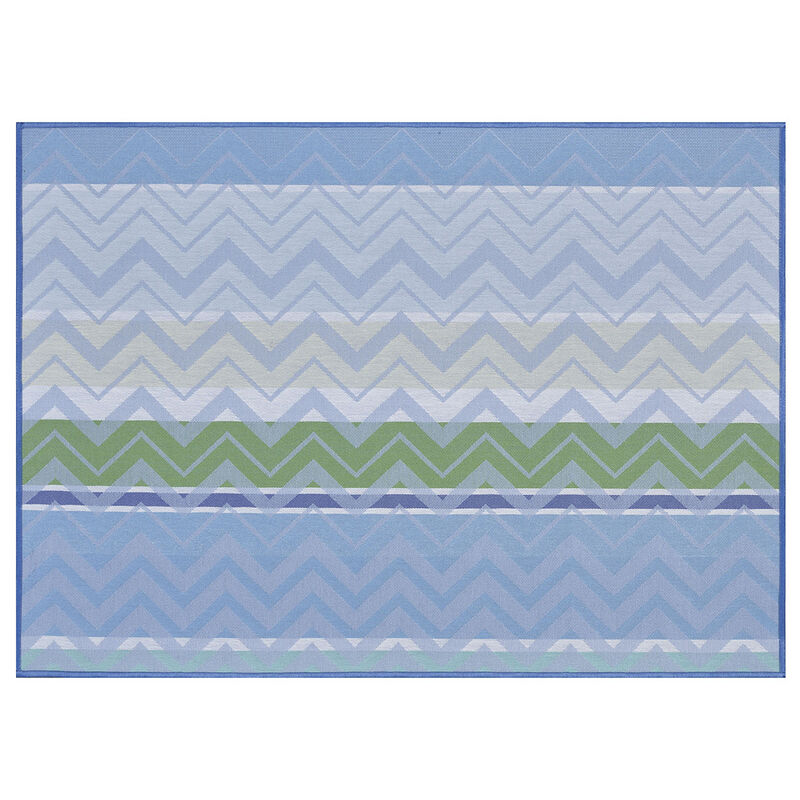 Set de table enduit Color Rock Denim 50x36 100% coton, , hi-res image number 1