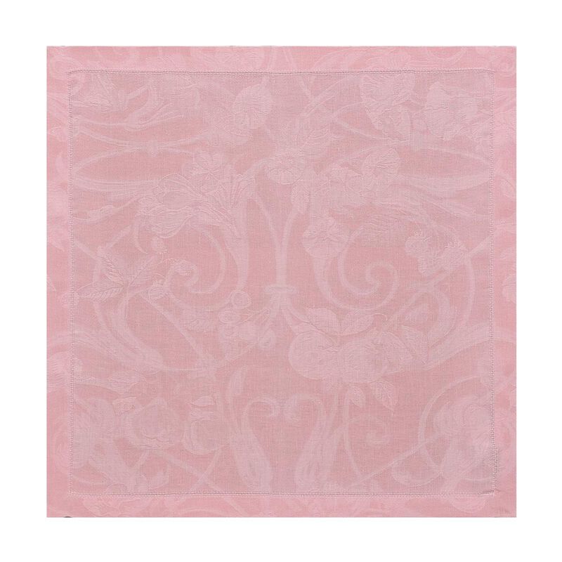 Serviette de table Tivoli Rose poudre 50x50 100% lin, , hi-res image number 0