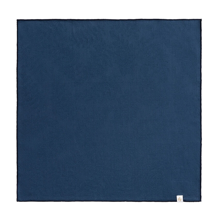 Serviette de table Vegetal mood avec surjet bourdon Myrtille 50x50 100% coton, longues fibres, , hi-res image number 1