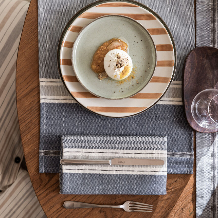 Serviette de table Dune Touareg 50x50 92% coton - 8% lin, , hi-res image number 0