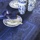Nappe Porcelaine Bleu de chine 175x175 100% coton, , hi-res image number 5