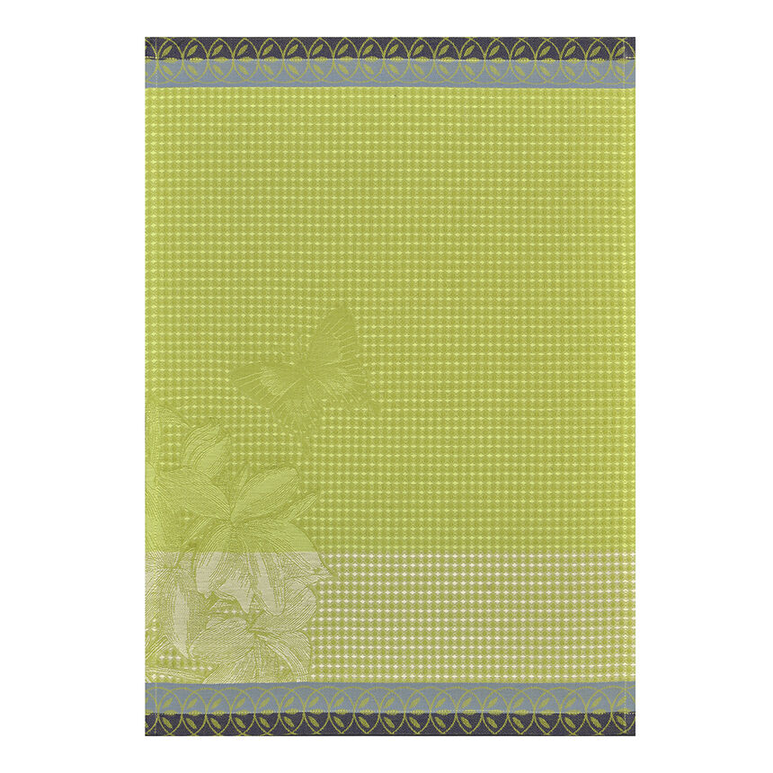 Essuie-mains Jardin des papillons Succulente 54x38 100% coton, , hi-res image number 0