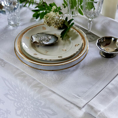 Set de table Lumières d'étoiles Diamant  Coton, Viscose, Poly,  Set de table Lumières d'étoiles Diamant  Coton, Viscose, Poly