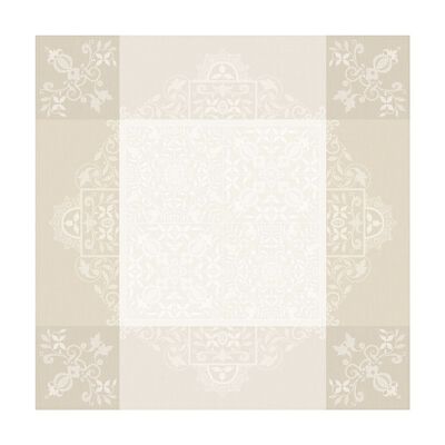 Nappe Venezia Ivoire Coton,  Nappe Venezia Ivoire Coton