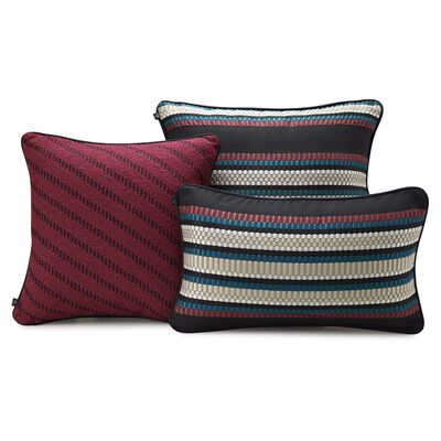 Housse de coussin Pixel Prune 50x30 77% Coton/ 23% Polyester
