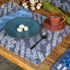 Set de table enduit Origin Nature Denim 50x36 100% coton, , hi-res image number 0