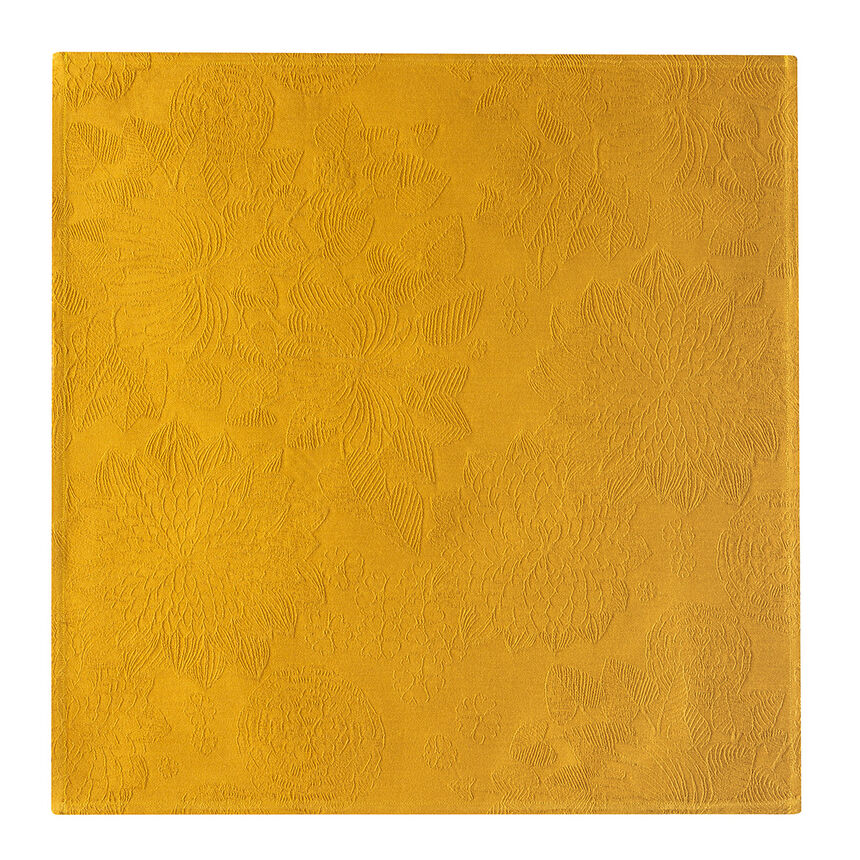 Serviette de table Marie-Galante Moutarde 58x58 100% coton, , hi-res image number 1