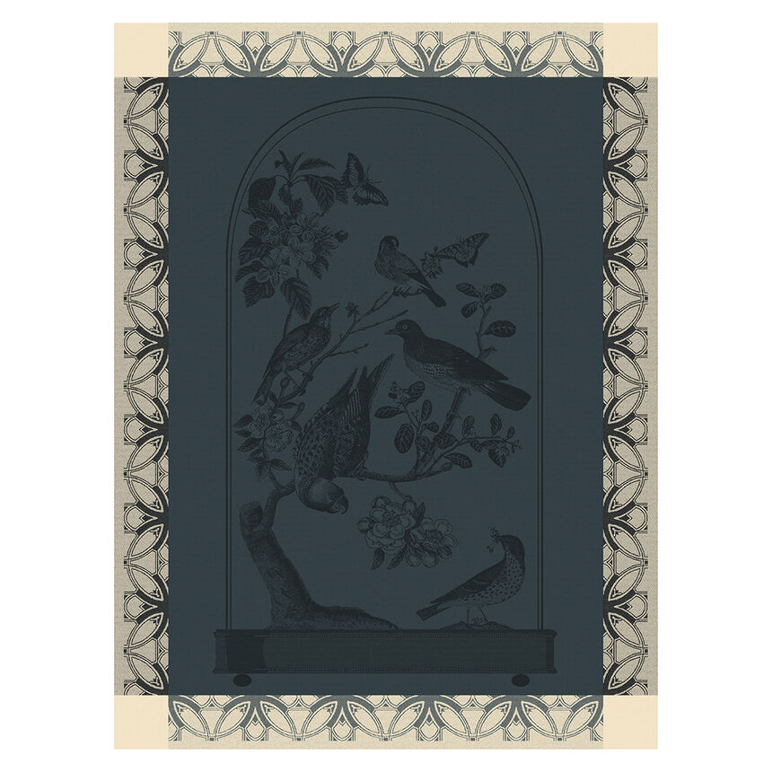 Torchon Curiosit&eacute;s Animales Nuit 60x80 100% coton, , hi-res image number 2