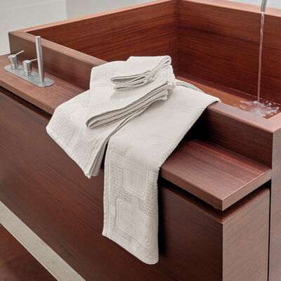 Serviette de bain H&ocirc;tel particulier Coton