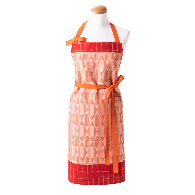 Tablier Pâtisseries Françaises Framboise 80x96 100% coton, , hi-res